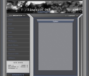 Wrestling Site Design